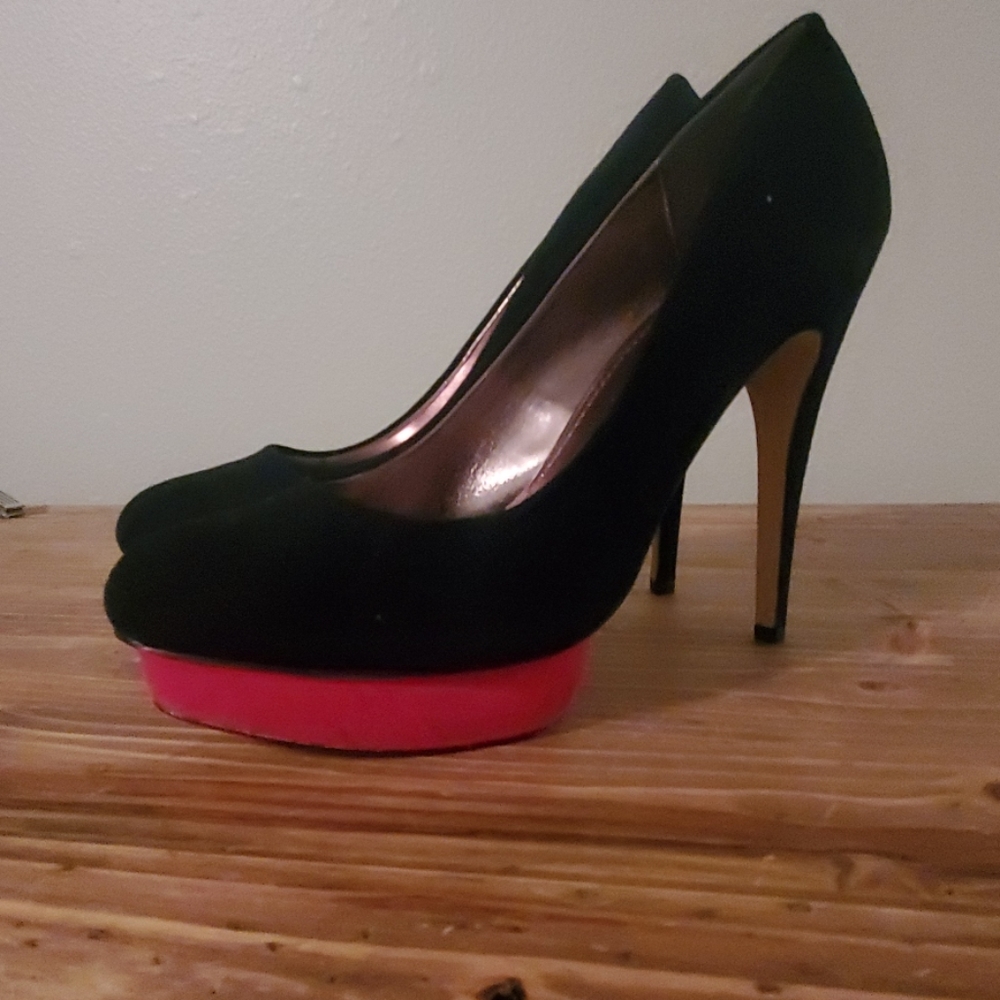 New Dolce Vita Color Block Platform Pumps - image 4